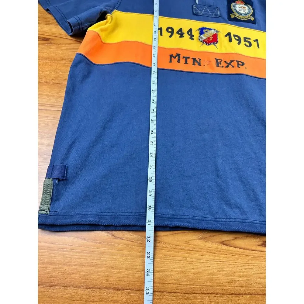 Vintage Ralph Lauren Men’s Dhaulagiri Nepal Mountain Expedition Polo - XXL